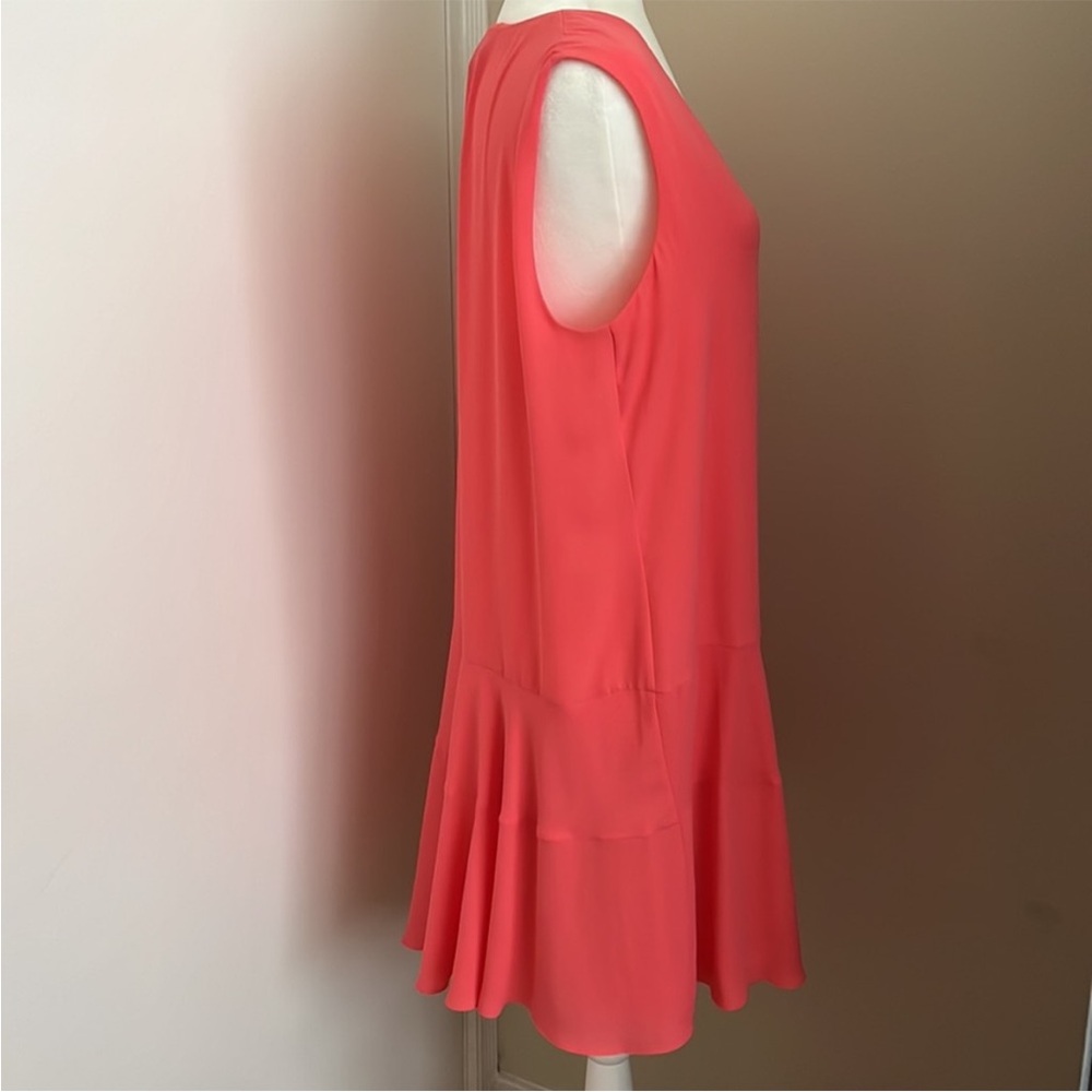 BCBGMaxazaria  BCBG Clea Tank Dress in Coral Pink M - Picture 3 of 7